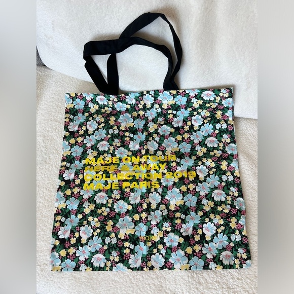 Maje Handbags - Maje On Tour Here & Away Collection 2019 Maje Paris Tote Bag